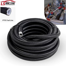 AN6 AN8 AN10 AN12 Fuel Line Hose Oil Gas Line Nylon PTFE Pipe 3.3/10/20/30ft picture