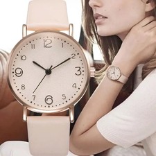 Women Ladies Watches Wrist Quartz Analogue Watch Casual Leather Gift Fashion picture