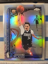2025-26 Topps Chrome Update Cooper Flagg Refractor RC Rookie SP $ Rare Invest picture