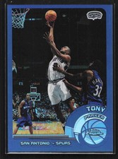 2002-03 Topps Chrome #86 Tony Parker Refractors picture