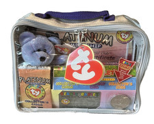  TY BEANIE BABIES PLATINUM MEMBERSHIP OFFICIAL CLUB KIT FROM 1999-RARE-BRAND NEW picture