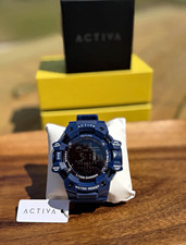 Activa x Invicta ACW8050-001 50mm Digital Watch Blue NEW picture
