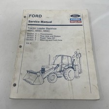 VOLUME 2 - Ford New Holland 455C 555C 655C Tractor Loader Backhoe Service Manual picture