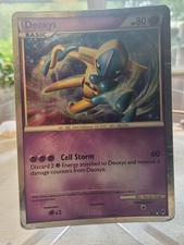 Pokemon TCG 2011 Deoxys (Shiny) SL1 Call of Legends Shiny Legendary Holo DMG picture