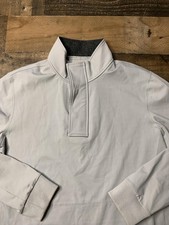 BYLT Pullover Mens Medium Gray Elite+ Fairway Drop-Cut Golf Performance Stretch picture