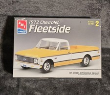 1995 AMT ERTL 1972 Chevrolet Fleetside Truck Model 1/25 Open Box 6691 picture