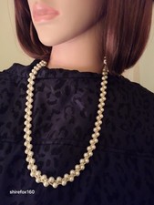 Vintage Cultured Pearl Mid-Chest Length (22