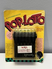 1986 Waco Pop-Lotto Lotto Number Selector #7009 Vintage Sealed picture