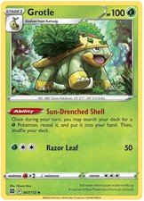 Grotle - 007/172 - Uncommon (Near Mint) Brilliant Stars - Grass Pokémon picture