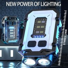 Rechargeable Mini EDC Keychain Flashlight Compact Pocket COB Light Night picture