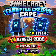 Minecraft Dungeons II Corrupted Creeper Cape Code Global ( Only for Dungeons II picture