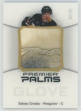 2025-26 Upper Deck Premier Sidney Crosby 16/20 Premier Palms Glove Game-Used picture