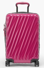 NWT TUMI 22-Inch International Spinner Carry-On Bagin Fuchsia $750. picture