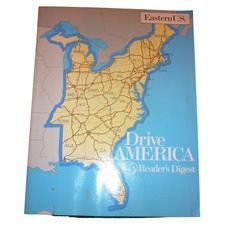 Vintage 1981 Reader's Digest Drive America Eastern US Road Atlas Map picture