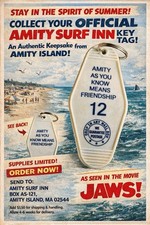 Amity Surf Inn JAWS Inspired Keytag￼￼ picture