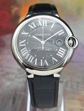 2018 Cartier Ballon Bleu Black Dial Stainless Steel Watch WSBB0003 Box & Card picture
