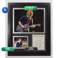 Chris Cornell Framed 12