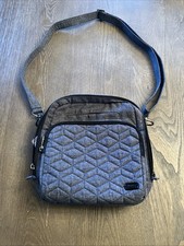 LUG Ranger Heather Gray Over the Shoulder Cross Body Purse Small With Wallet picture