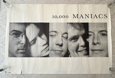 10,000 Maniacs Poster Vintage Winterland 1989 Natalie Merchant 36 X 24 Original picture