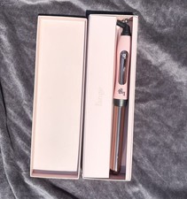 L’ange Lange Le Curl Titanium Curling Wand Blush Pink 25mm NEW Open Box picture