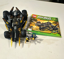 LEGO NINJAGO Cole's Tread Assault 9444 Complete Set, Instructions, No Box picture