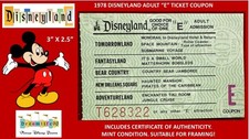 1978 DISNEYLAND Adult 