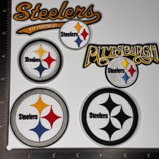 Pittsburgh Steelers Iron/Sew On Embroidered Patch picture