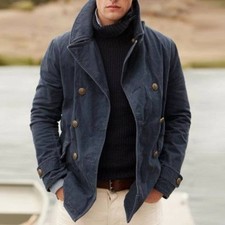 Casual Fashion Lined Solid Color Jacket picture