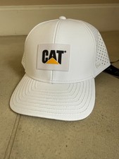 Melin CAT Hydro A-Game White CL Snapback Hat Cap New w tags original packaging picture