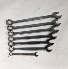 Vintage Craftsman VA USA 7pc SAE 6 Point Combination Wrench Set 15/16