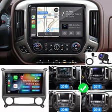 For 2014-2018 Chevrolet Silverado GMC Sierra Carplay Car Stereo Radio Android 13 picture