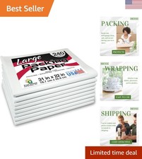 240 Large Eco-Friendly Packing Paper Sheets - Perfect for Moving & Storage picture
