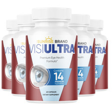 Visi Ultra Premium Eye Health Formula 5 Bottles 300 Capsules picture