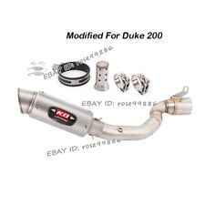 Modified For Duke 200 2020~2023 Exhaust Mid Link Pipe Muffler With DB Killer picture
