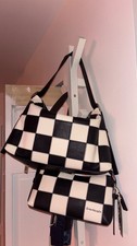 NEW Coach Coachtopia Alter/Ego Large Slouchy Bag Black White CFI73 Sold Out picture