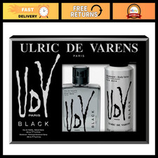 Men's Gift Set - Fragrance & Body Spray, Elegant Black Packaging, Perfect for Gi picture