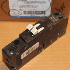 One New Sylvania Zinsco Thomas Betts RC38-40 2 Pole 40 Amp Breaker More Avail picture