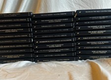 Agatha Christie Mystery Collection 30 Book Lot Bantam Hardcover Leatherette picture