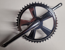 Vtg 1971 Schwinn Ashtabula 46t Mag Style One Piece Bicycle Crankset picture