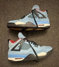 Travis Scott x Nike Air Jordan 4 Retro Cactus Jack University Blue picture