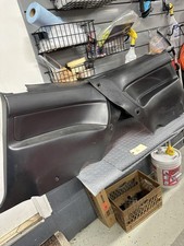 #71- 95-98 240sx Rear Seat Side Panels Interior Quarter Cover Silvia Trim Black picture