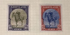 Greenland Scott 13-13 (1945) Mint H VF, CV $37.00 C picture