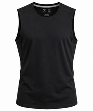 Xersion Xtreme Muscle Tank Men’s Size S Black 100% Cotton Sleeveless picture