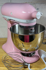 Service/Refurbished Custom Painted  KitchenAid Artisan Pink Tilt Mixer w/access. picture
