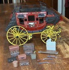 Franklin Mint Wells Fargo Stage Coach With Accessories. picture