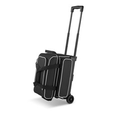 Uimoso 2 Ball Bowling Bag with Wheels Roller Bowling Bag with Shoe Compartment picture