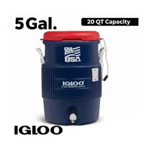 Igloo 5 Gallon Heavy-Duty beverage Jug, Red White and Blue picture