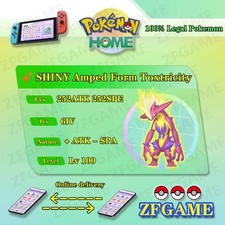 ✨6IV SHINY Amped Form Toxtricity + EVS🚀 POKEMON HOME✨Champions✨Online delivery⚡ picture