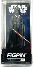 FiGPiN Star Wars A New Hope Darth Vader Collectable Pin #701 picture