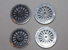 AO-1006 MEW Set Wheel American Flyer Hiawatha Steam Loco, O Gauge, Black, 4Pcs picture